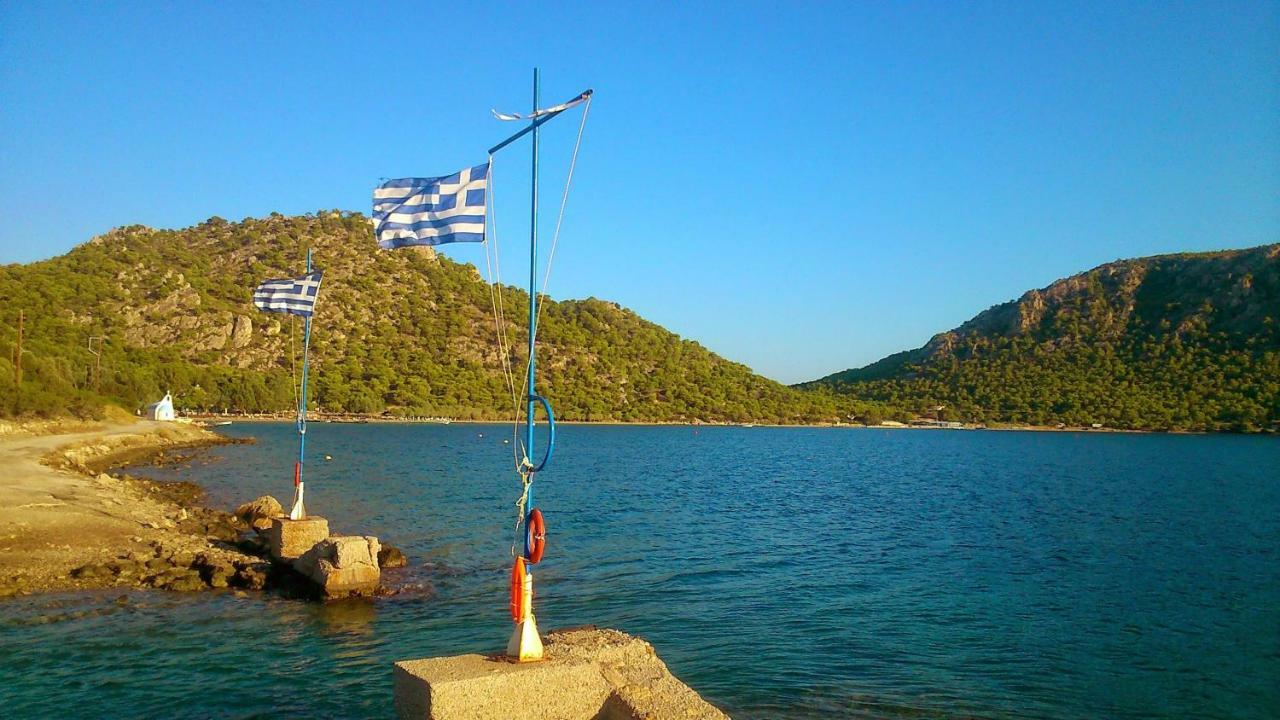 Beautiful House By The Sea,Loutraki Skaloma. Villa Dış mekan fotoğraf